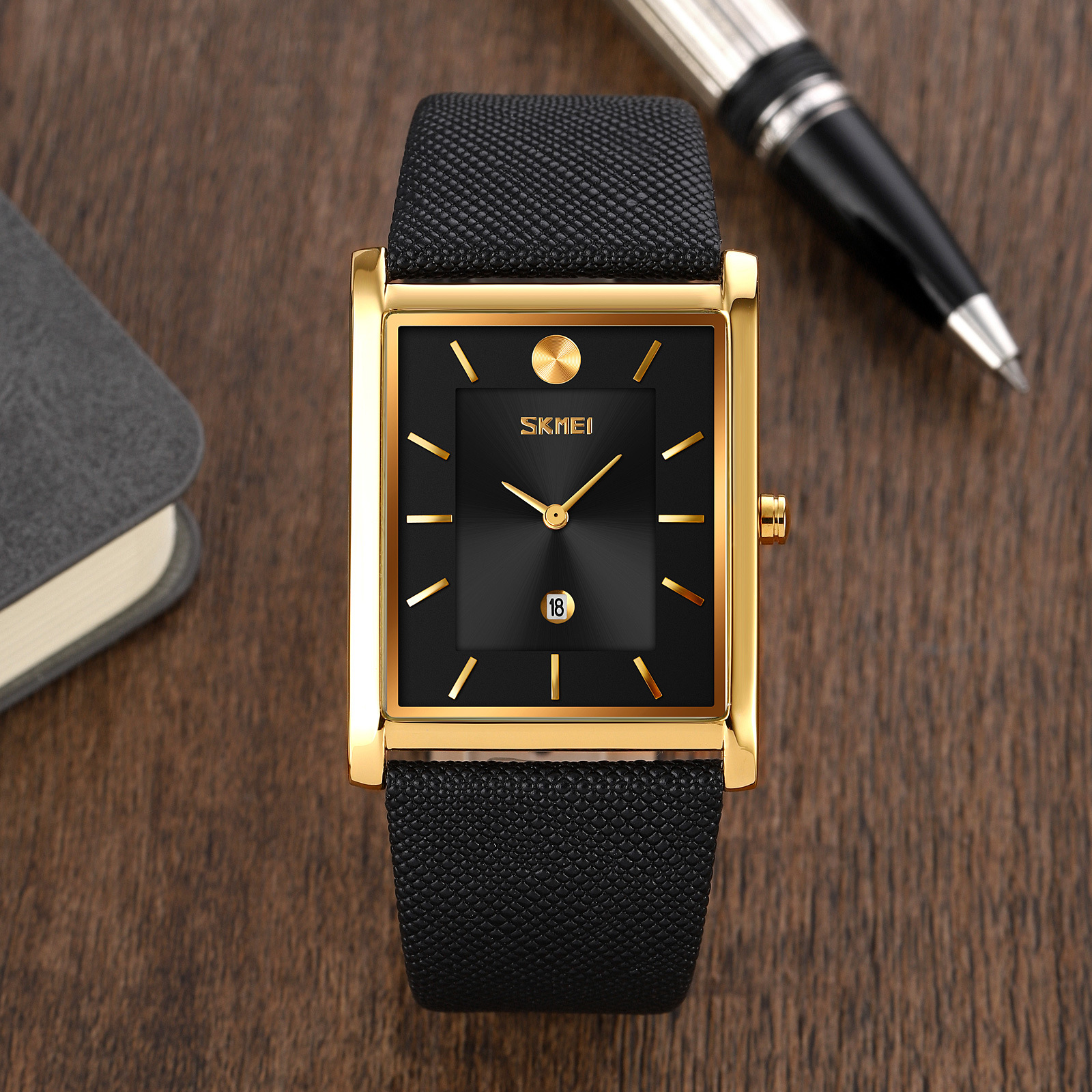 ✅Hot Sale 40% OFF❤️SKMEI Simple Men's and Women's Waterproof Business Calendar Quartz Watch.