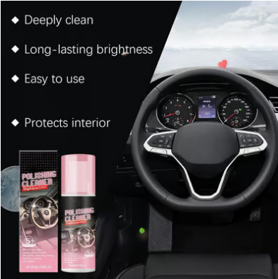 nterior Car Polish Cleaner Spray
