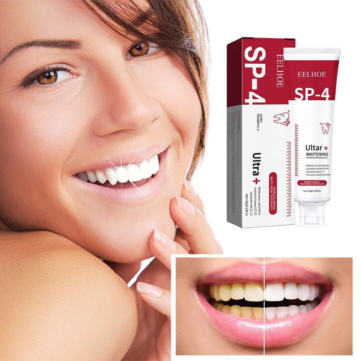 （3PCS）Brightening &amp; Stain Removing Probiotic Toothpaste