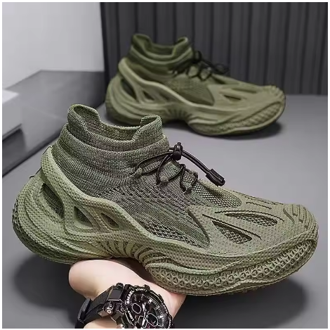 2025 New Summer Breathable Mesh Shoes Light Sports Casual Shoes Outdoor Hiking Comfort Tennis Running Sneakers Zapatillas Hombre