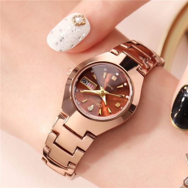 Fashion simple fashion waterproof casual ladies watch personality quartz watch female watch