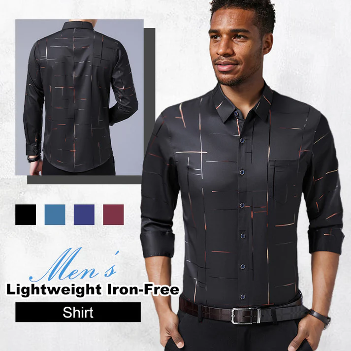 49% OFF TODAY-Men's Thin Iron-free Shirt