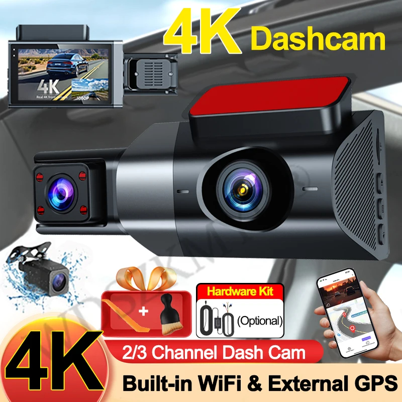 3-Channel HD Dash Cam