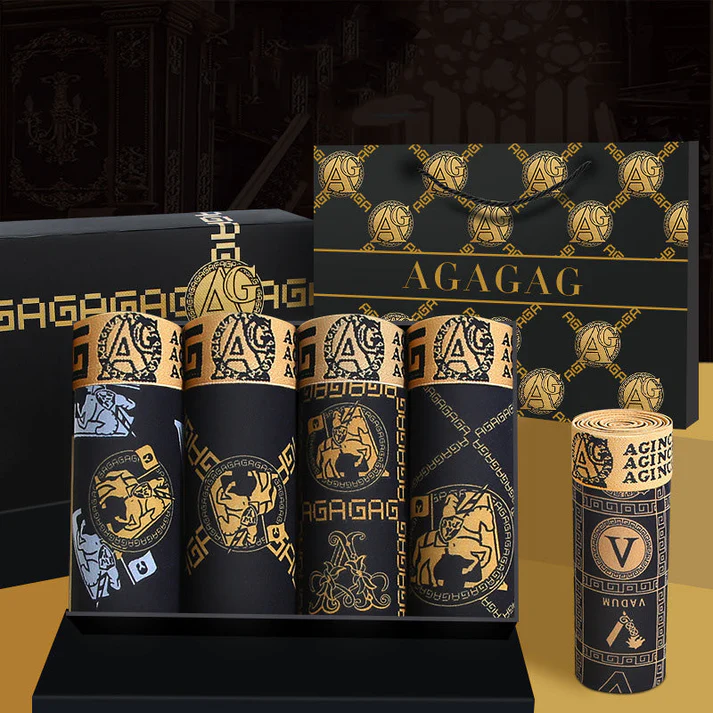 HOT SALE 5-Pack Men's Breathable Antibacterial Boxer Briefs