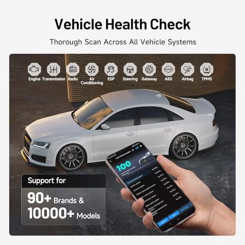 Vehicle Health Check -A diagnostic tool for all systems on iOS and Android