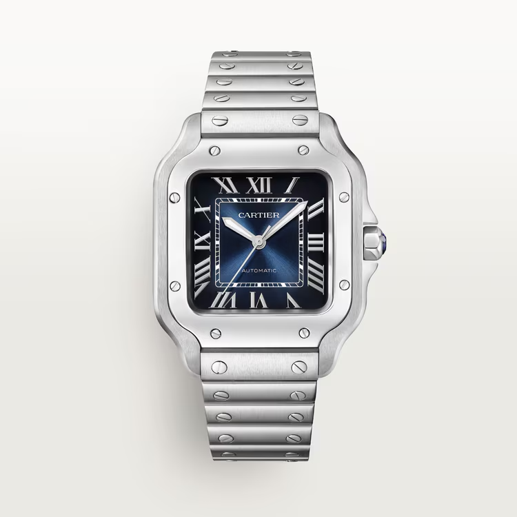 New arrival men's watch sapphire crystal PVD gold plated fashion design