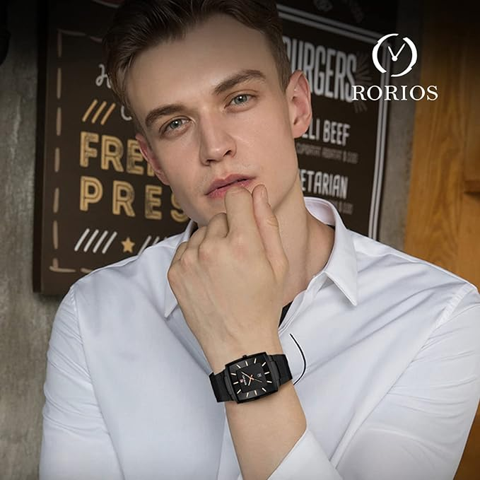 REWARD Fashion Men's Watch New Top Luxury Brand Waterproof Stainless Steel Quartz Watch