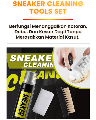 Sneaker Cleaning Tool Kit