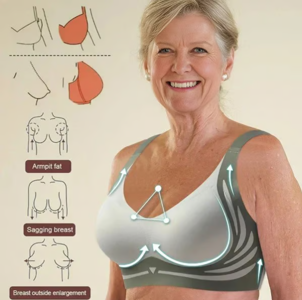 Wire-free bra
