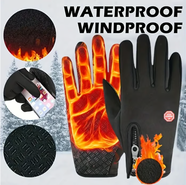 Warm and non-slip gloves