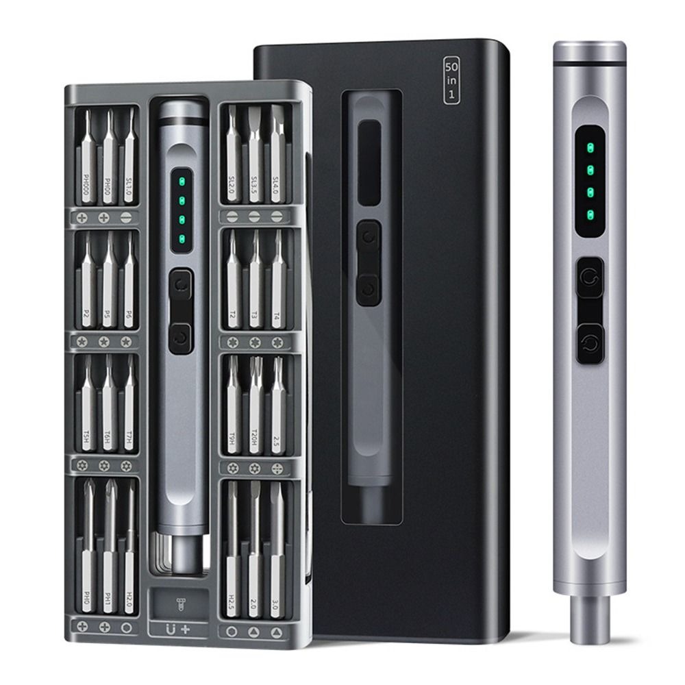 Precision electric screwdriver set