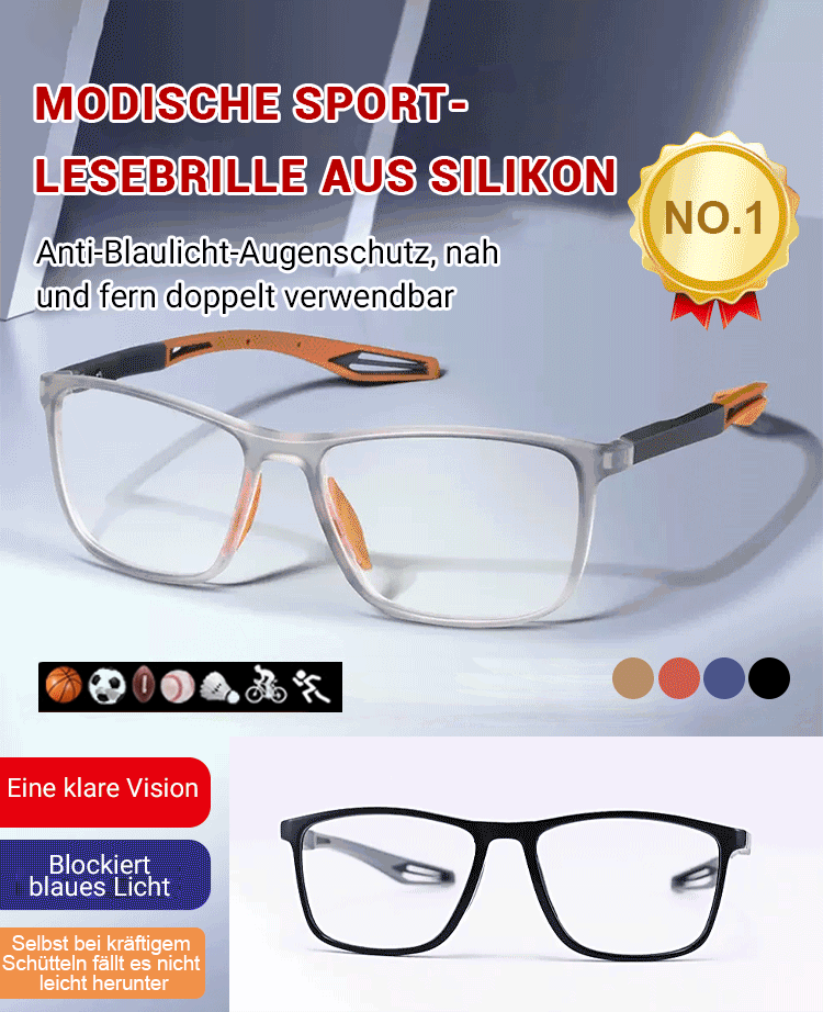 Ultralight and comfortable, photochromic, blue light blocking and UV protection glasses