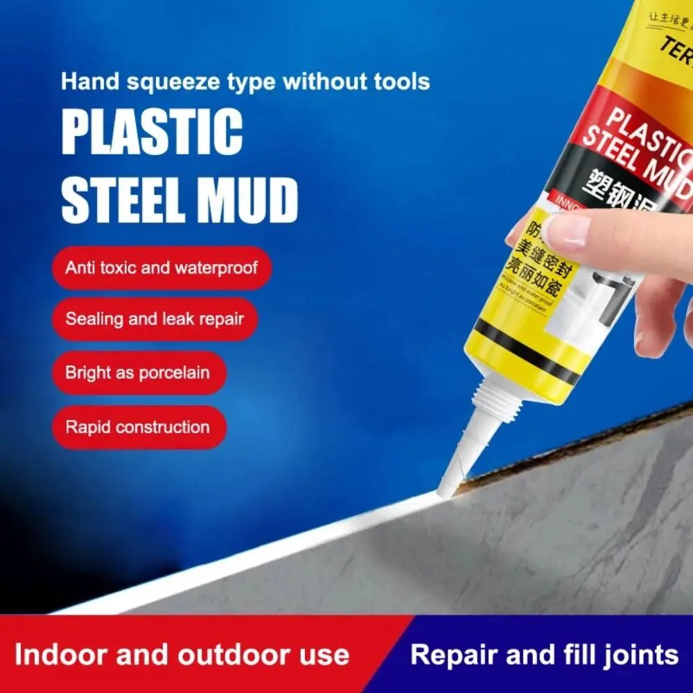 120ml Waterproof &amp; Leak-Proof Epoxy Caulking Glue – Strong Sealing, Mildew Resistant Repair Paste for Kitchen Sink &amp; Bathroom Rainy Season Protection ?️?️