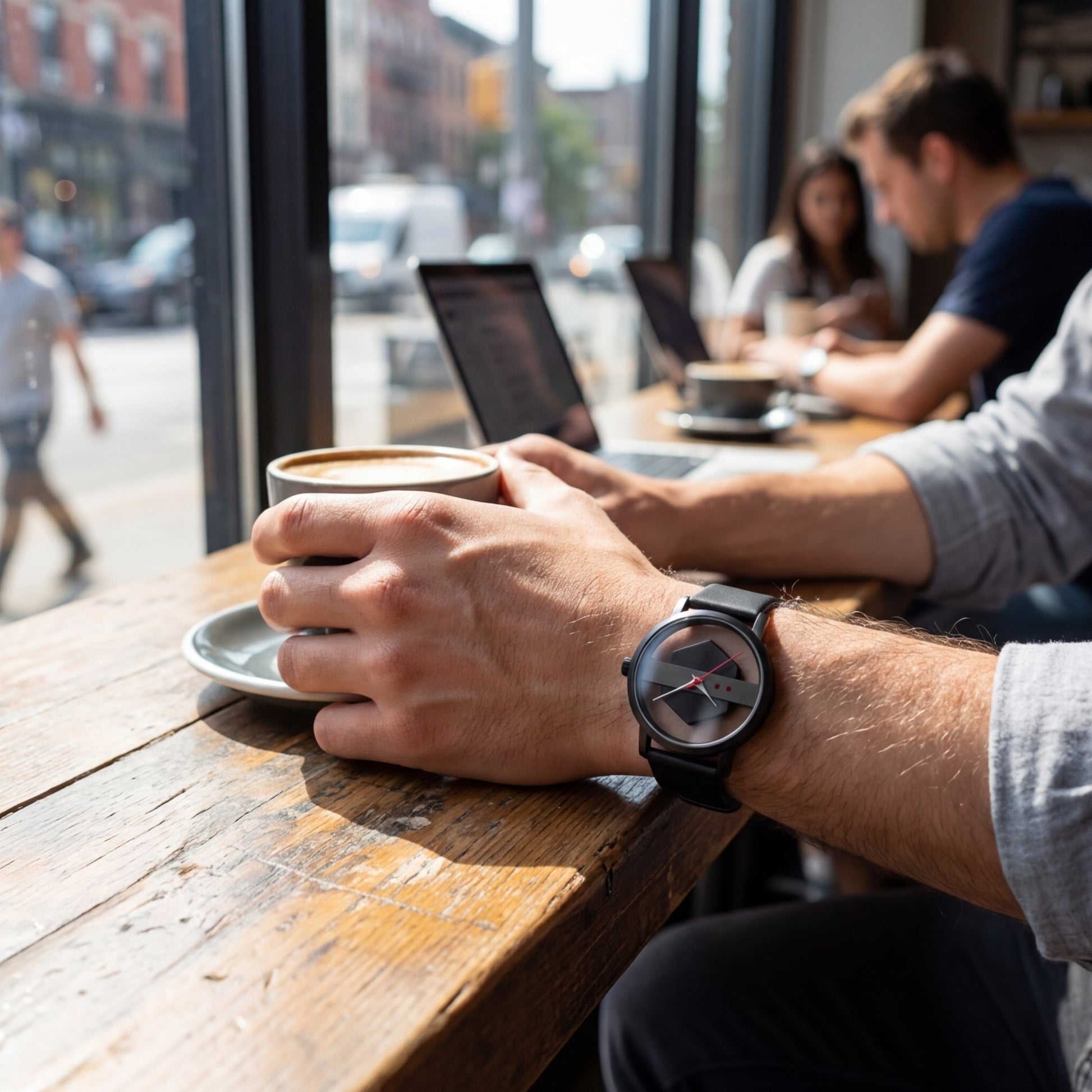 Stylish, minimalist, and personalized openwork quartz watch