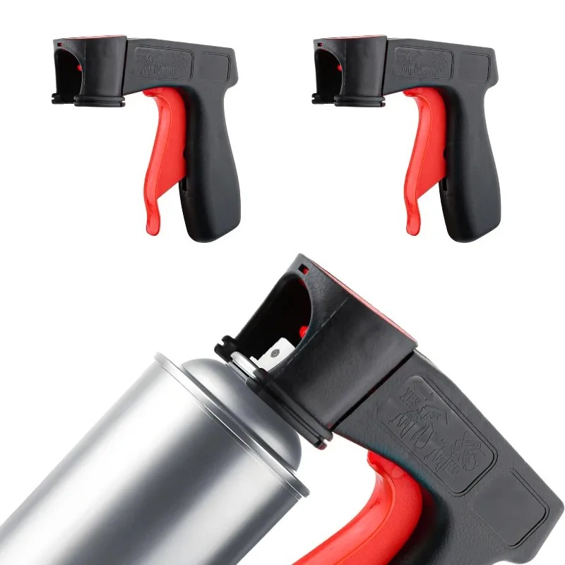 Universal paint can portable spray gun