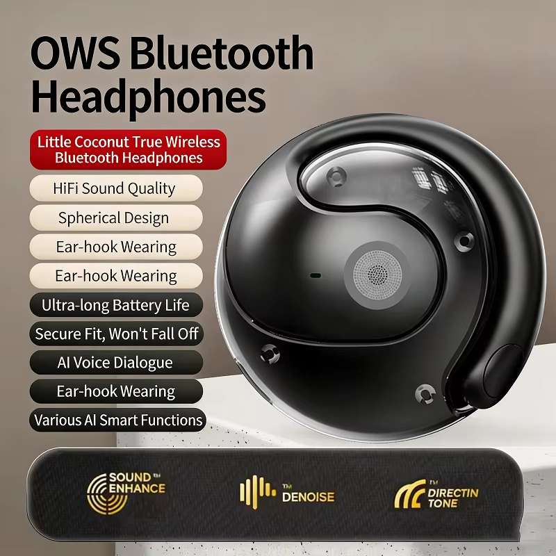 #1 Best Seller ⏰LAST DAY AI Translation Wireless OWS Bluetooth5.4 Earphones (Fit iOS &amp; Android)
