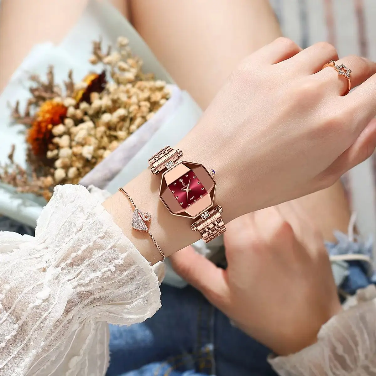 Luxury brand diamond ladies' watches