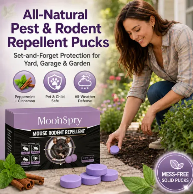 All-Natural Pest &amp; Rodent Repellent Pucks