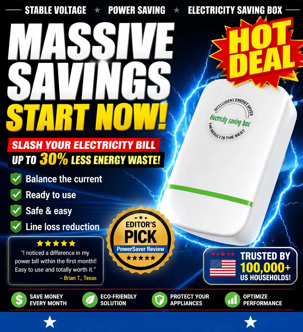 Household Electricity Saving Box